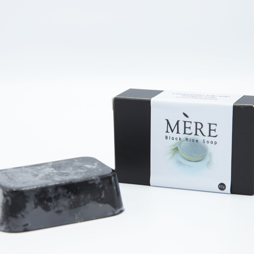 สบู่ Natural Herb Soap 80 กรัม 2 ก้อน ข้าวคุณแม่