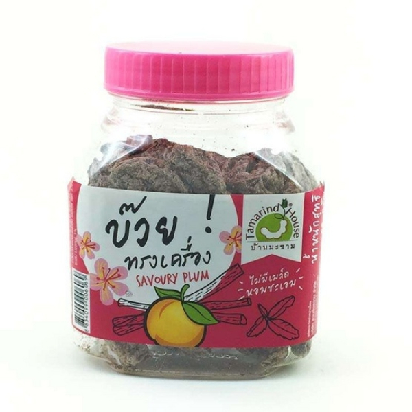 บ้านมะขาม บ๊วยทรงเครื่อง 220 กรัม x 2 กระปุก